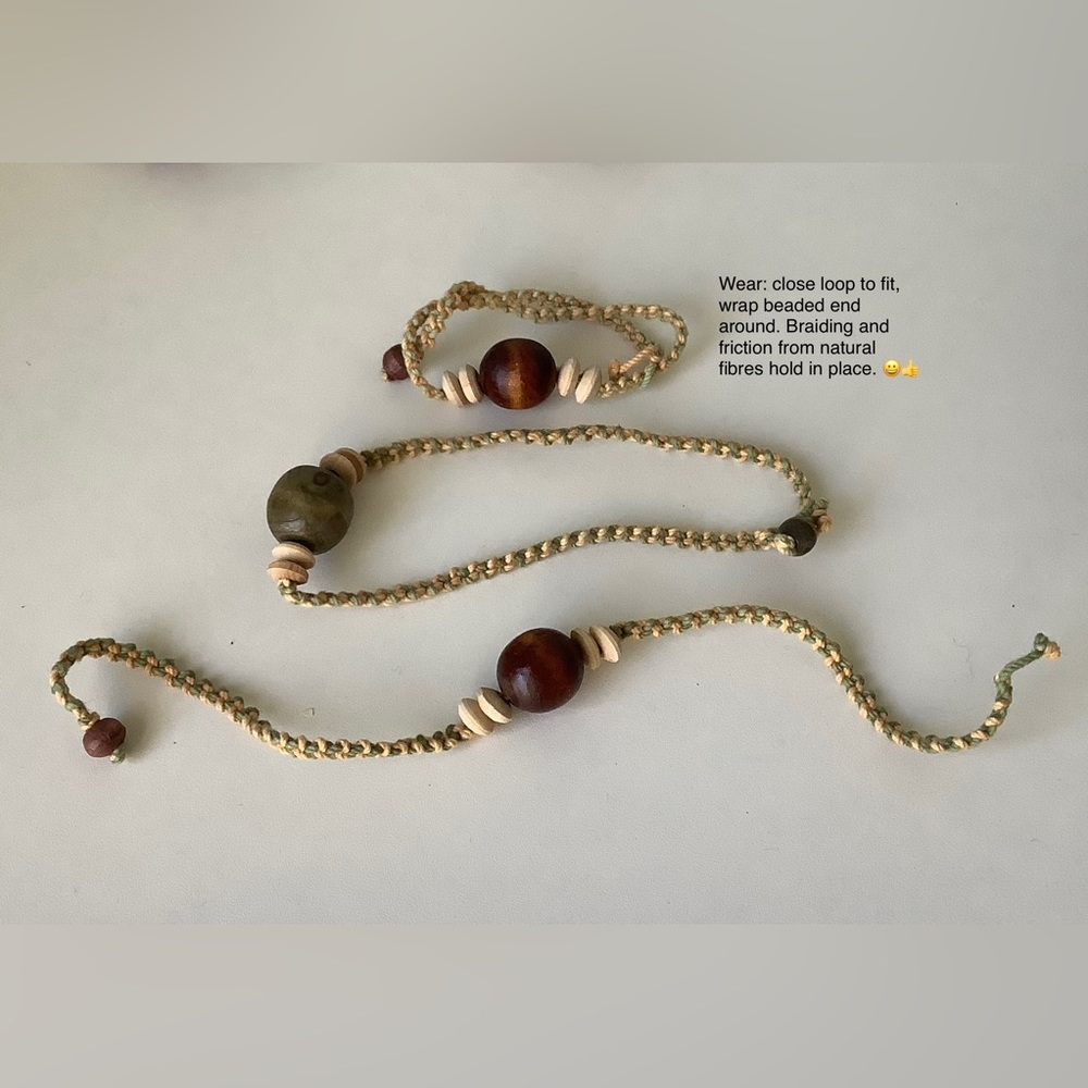 NEW Handmade Braided Wrap Friendship Bracelets-Chokers